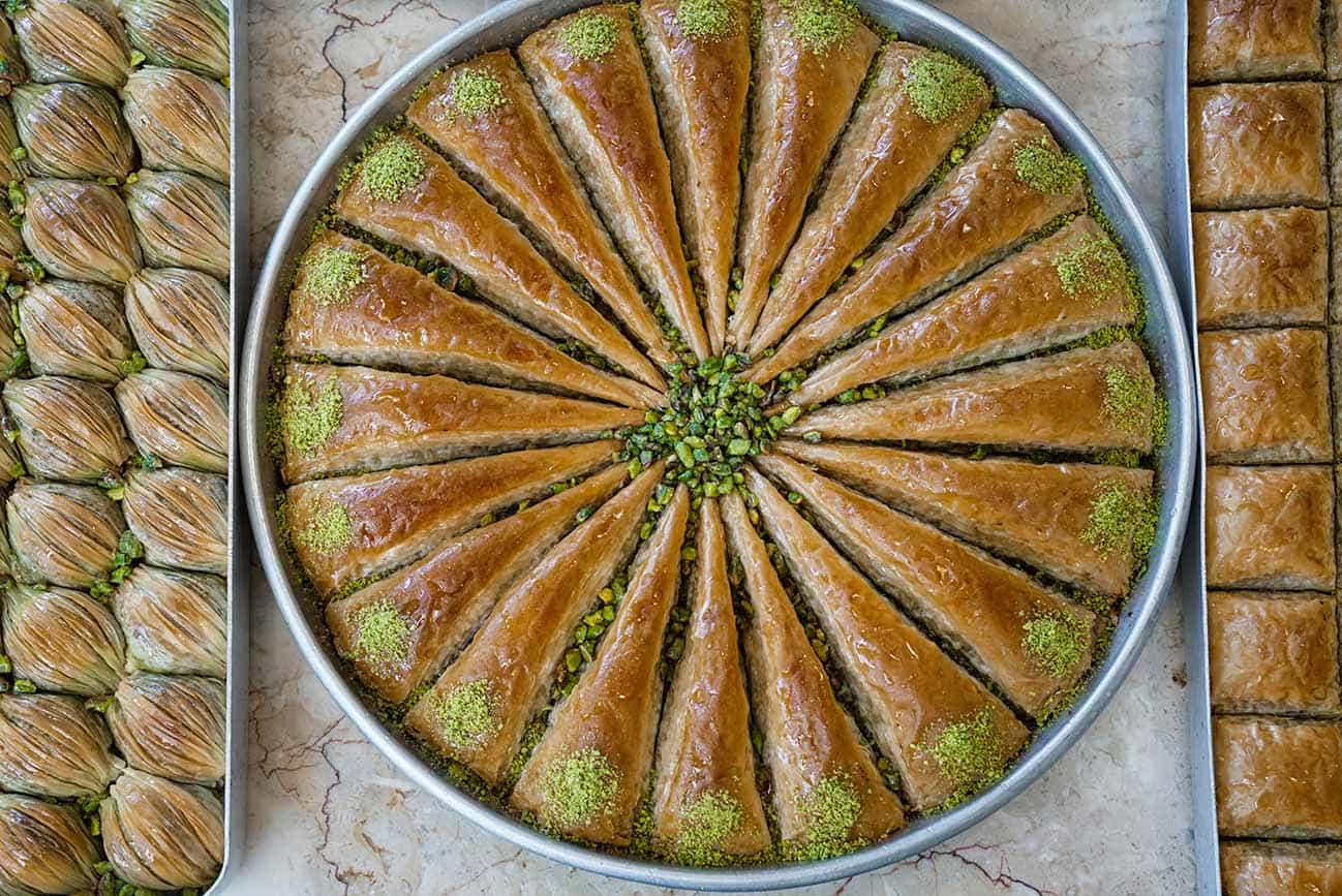 Fıstıklı Baklavalar